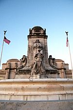 Columbus Fountain by Lorado Zadoc Taft (1912)
