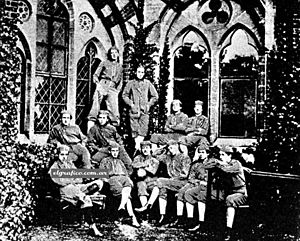 Harraw school football team 1867