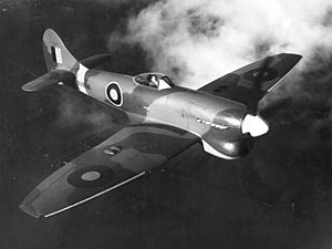 Hawker Tempest Mk V prototype ExCC
