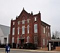 The Masonic Hall of Hiram Masonic Lodge No. 7 is a historic Gothic revival building in Franklin, Tennessee. Constructed in 1823, it is the oldest public building in Franklin.