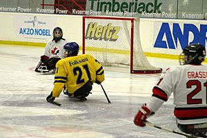 Kälkhockey vid VM 2004