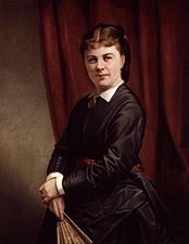 Marie Effie (née Wilton), Lady Bancroft by Thomas Jones Barker