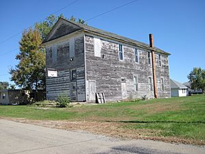 Abandoned Mason's lodge in Martinsburg