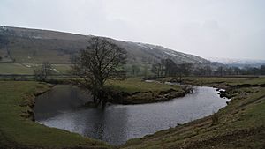 Meander on the River Wharfe between Kettlewell and Starbotton (12th February 2013)