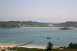 Plumb Island and Great Pool, Tresco, from Bryher - geograph.org.uk - 1196274