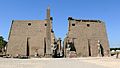 Pylons and obelisk Luxor temple