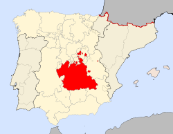 Location of Toledo