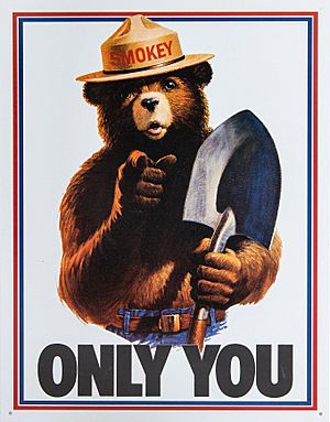 Smokey Bear Only You campaign hat