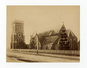 St Paul's Anglican Church and bell tower, Maryborough, Queensland, Australia, 1891