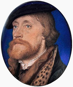 Thomas Wriothesley, 1st Earl of Southampton by Hans Holbein the Younger