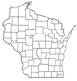 Location of Green Grove, Wisconsin