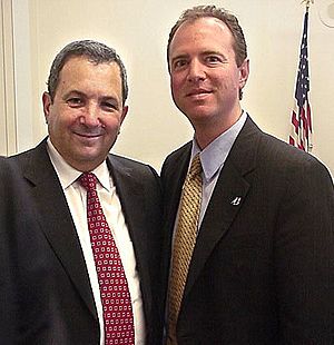 Adam Schiff and Ehud Barak