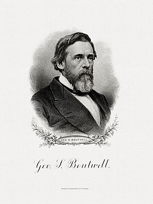 BOUTWELL, George S-Treasury (BEP engraved portrait)