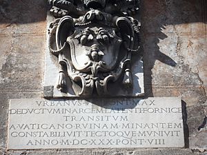 Barberini arms, Rome