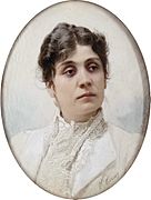 Eleonora Duse, by Vittorio Matteo Corcos (1859-1933)