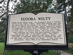 Eudora Welty marker