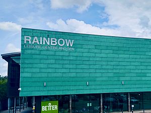 Exterior of Rainbow Centre, Epsom (July 2021)