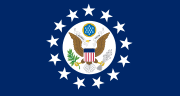 Flag of a United States ambassador