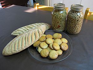 Hanza bread cookies and cooked hanza Zinder Republic of Niger
