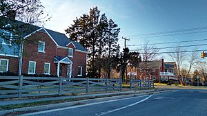 Houses in Groveton, Virginia, March 2017