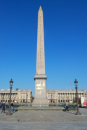 Obelisk in Place de la Concorde, Paris