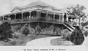 StateLibQld 2 162927 James Mitchell's residence in Oxley, Brisbane, 1906