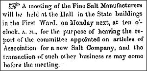 Syracuse 1857-0328 salt