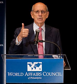 The World Affairs Council presents Supreme Court Justice Stephen G. Breyer (cropped)