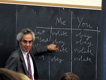 Thomas Nagel teaching Ethics
