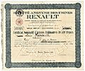 Usines Renault 1932