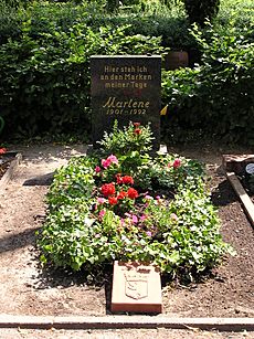 2006-07-24 Friedhof Schoeneberg III Grab Dietrich