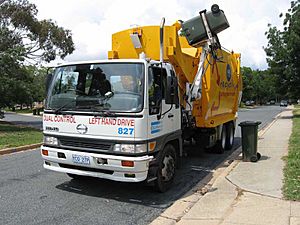 ACT recycling truck