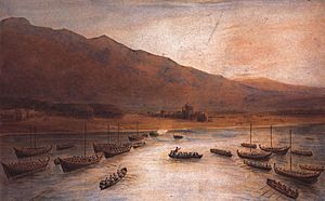 British troops landing at Ras Al Khaimah 1809 by J. Thirtle