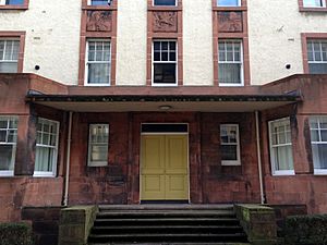 Entrance to Leith Hospital Nurses Home