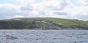 Gardenstown from the Sea