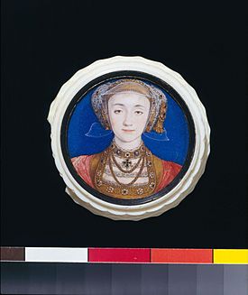 Hans Holbein the Younger - Anne of Cleves (Victoria and Albert Museum)
