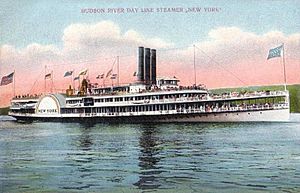 Hudson River Day Line Steamer New York