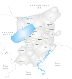 Karte Gemeinden des Bezirks See 2006