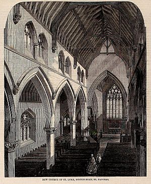 New Church of St Luke's, Euston Road, St. Pancras ILN 1861 (14779610052) (cropped)