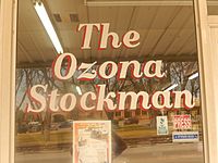 Ozona Stockman newspaper, Ozona, TX DSCN0959