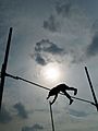 Pole vault Its all for this moment