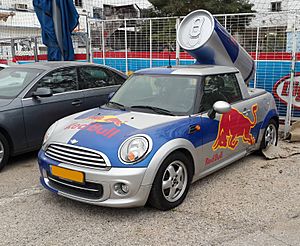 Red Bull Car in Israel (1)