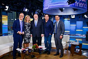Secretary Pompeo on set of Fox and Friends with Actor Dean Cain (47541751911)