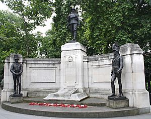The Rifle Brigade Memorial, Grosvenor Gardens, Westminster