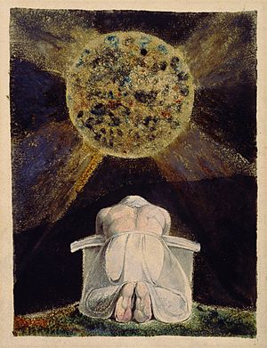 William Blake - Sconfitta - Frontispiece to The Song of Los