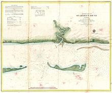 1859 U.S. Coast Survey Map of St. George Sound, Florida Panhandle - Geographicus - StGeorgesSound-uscs-1859