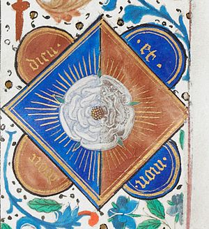 BL Royal Vincent of Beauvais2Yorkist rose