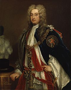 Charles Townshend, 2nd Viscount Townshend by Sir Godfrey Kneller, Bt (2)