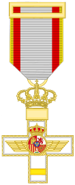 Cross of the Aeronautical Merit (Spain) - Yellow Decoration.svg