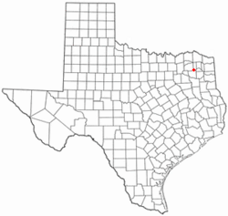 Location of Winnsboro, Texas